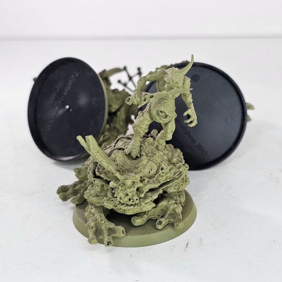 Warhammer 40k Forgeworld Daemon Plague Toads of Nurgle Pox Riders - Picture 11 of 13